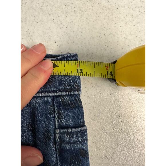 Frame Denim Leopard Print Ali High Rise Cigarette Dark Wash Jeans Size 26 C16 - Picture 5 of 6